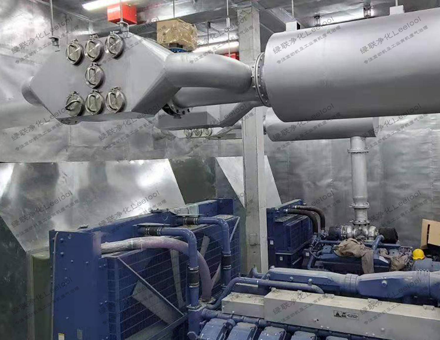 港資廠房備用發電機組尾氣凈化器