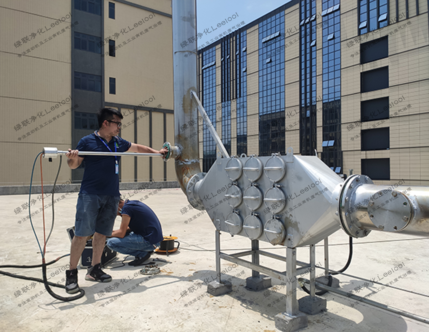 柴油發電機組黑煙凈化器