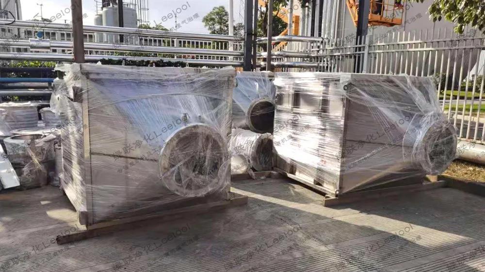 綠聯凈化SCR脫硝反應器及煙氣管道等